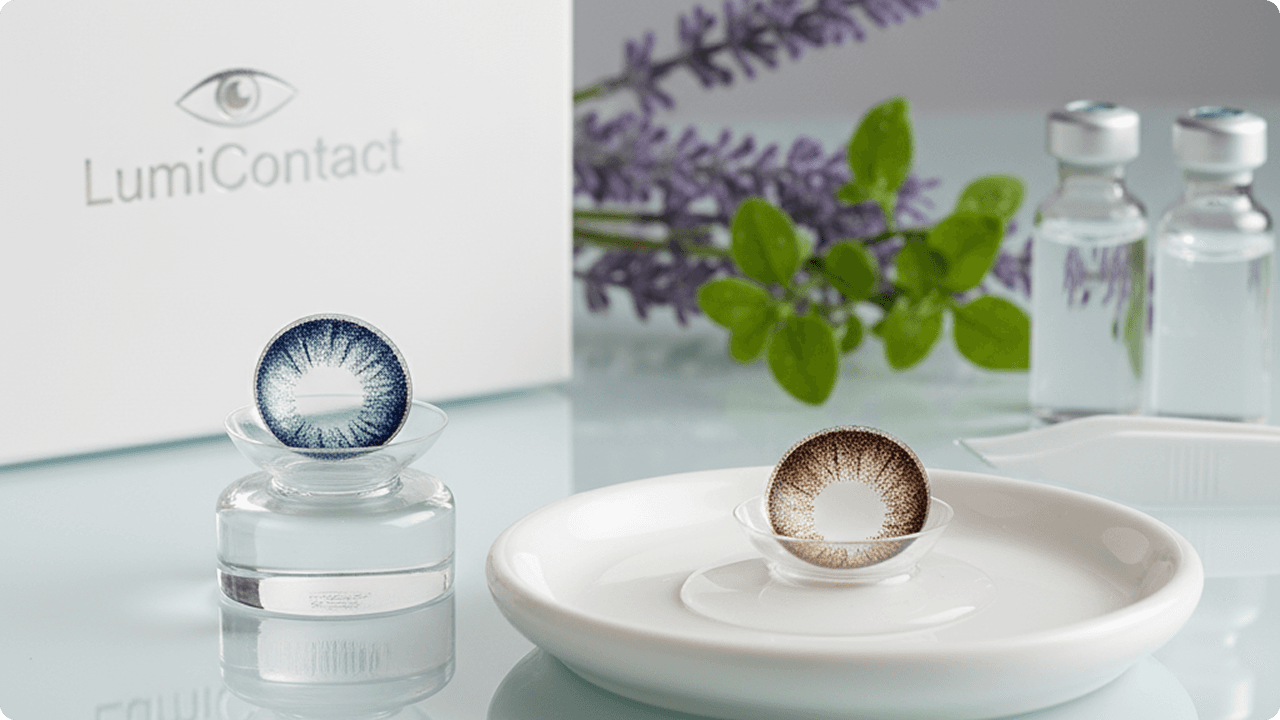 カラーコンタクトのPR